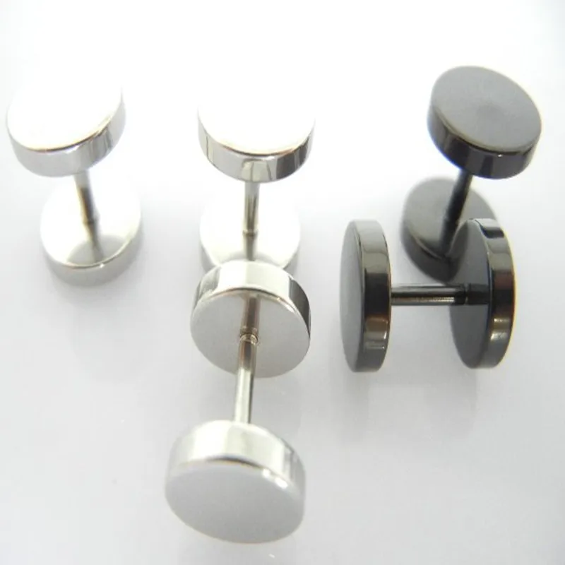 50pcs Stainless Steel Body jewelry Ear Stud Fake Ear Plugs Cheat Tunnels Illussion Plugs Women/Men Cool Earring Simple Circle
50pcs Stainless Steel Body jewelry Ear Stud Fake Ear Plugs Cheat Tunnels Illussion Plugs Women/Men Cool Earring Simple Circle
