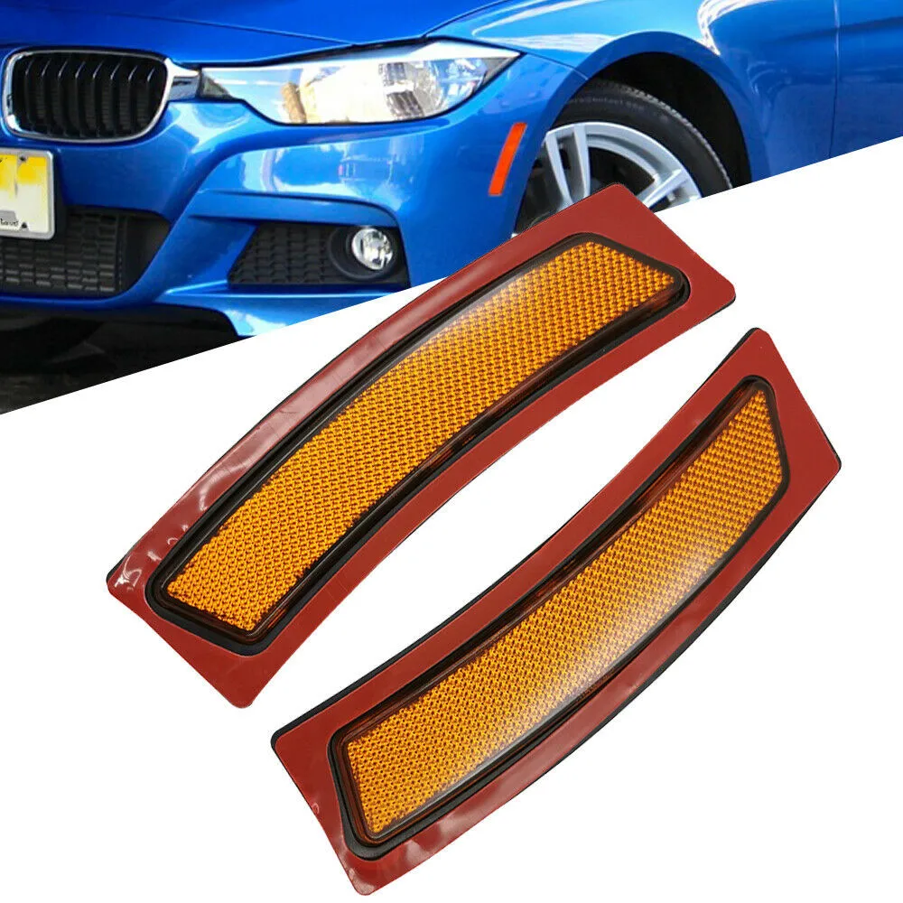 Для BMW F30 4 серии F31 F32 F33 F36 F80 F82 F83 2012-2019 передний бампер Янтарный отражатель правый/левый боковой фонарь
Для BMW F30 4 серии F31 F32 F33 F36 F80 F82 F83 2012-2019 передний бампер Янтарный отражатель правый/левый боковой фонарь