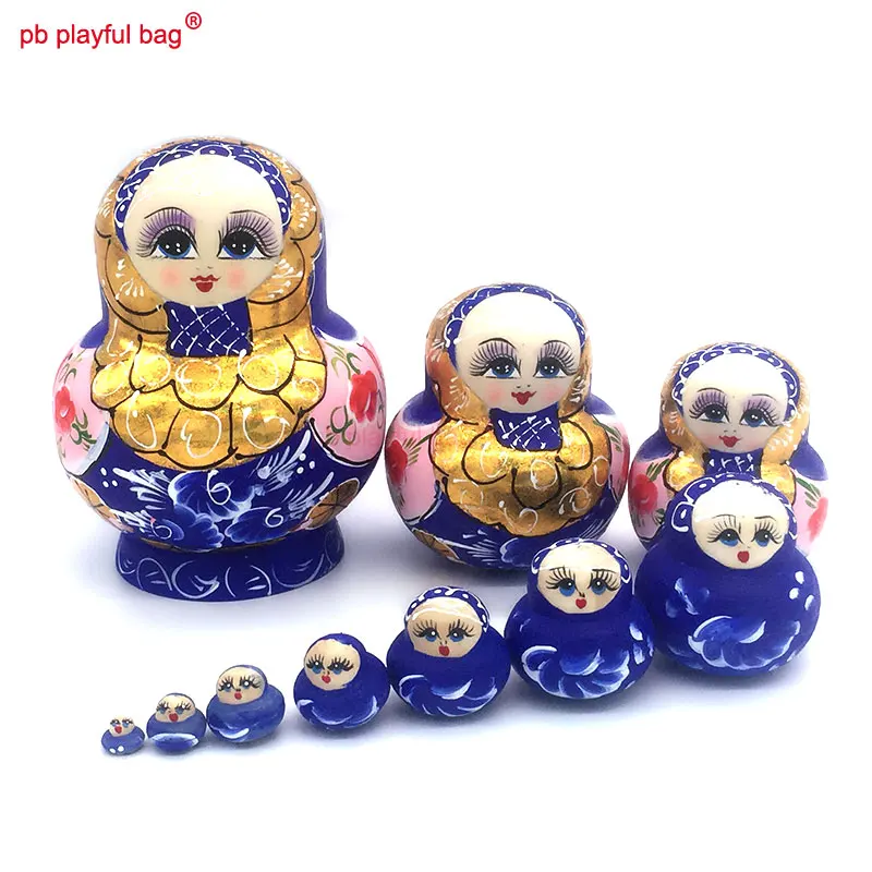 PB игривая сумка, десять рассказов, синие русские куклы, изысканная деревянная детская творческая и новая поделка, украшение для дома, подарки HG94
PB игривая сумка, десять рассказов, синие русские куклы, изысканная деревянная детская творческая и новая поделка, украшение для дома, подарки HG94