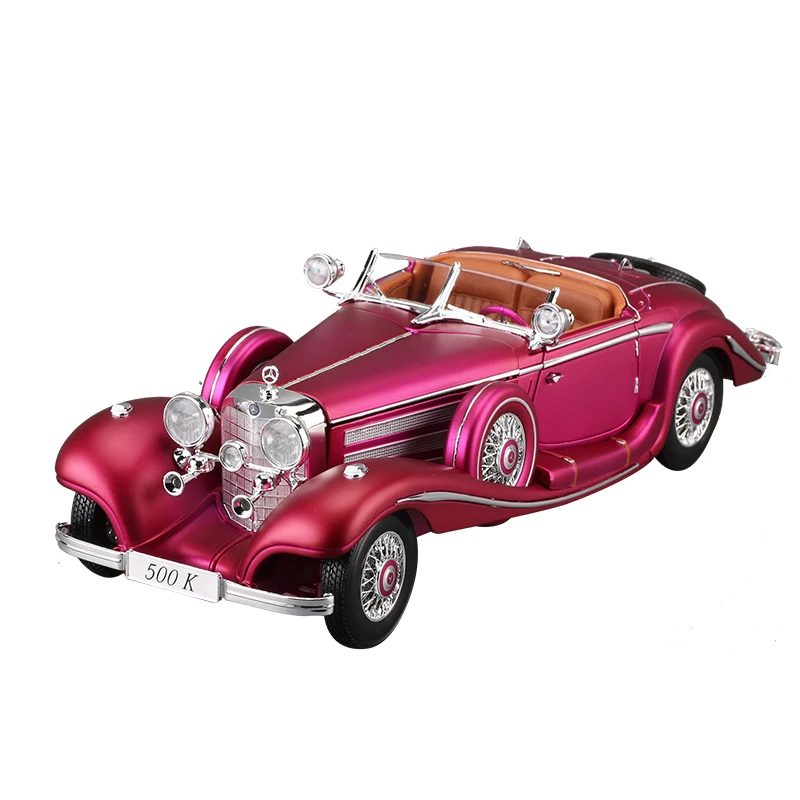 Maisto 1:18 Mercedes-Benz 500K фиолетовая классическая модель автомобиля из сплава коллекционные украшения Подарки Игрушка
Maisto 1:18 Mercedes-Benz 500K фиолетовая классическая модель автомобиля из сплава коллекционные украшения Подарки Игрушка