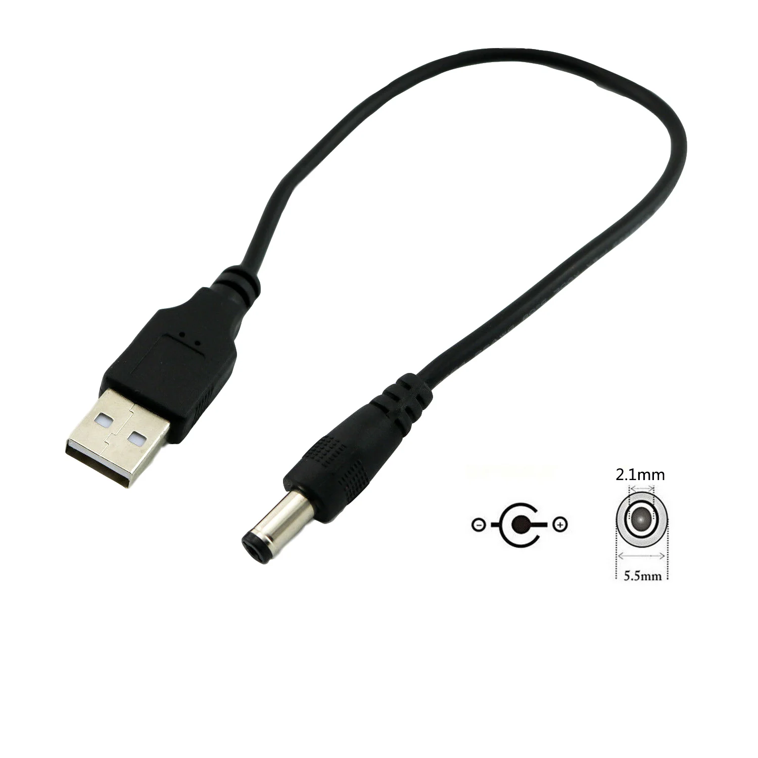 10pcs USB 2.0 Type A Male to 5.5mm x 2.1mm Plug Male 5V DC Power Supply Socket Charging Extension Adapter Connector Cable 25cm
10pcs USB 2.0 Type A Male to 5.5mm x 2.1mm Plug Male 5V DC Power Supply Socket Charging Extension Adapter Connector Cable 25cm