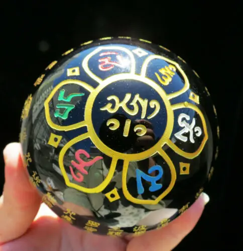 rare mysteriouslec Tibet lection ! natural obsidian quartz crystal sphere ball
rare mysteriouslec Tibet lection ! natural obsidian quartz crystal sphere ball