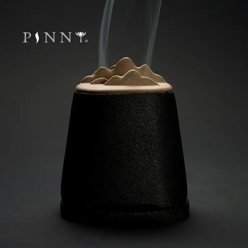 Спираль для благовоний PINNY Mountain Peak, подставка для благовоний из сандалового дерева, керамическое ремесло, украшение для гостиной, дзен, курильница
Спираль для благовоний PINNY Mountain Peak, подставка для благовоний из сандалового дерева, керамическое ремесло, украшение для гостиной, дзен, курильница