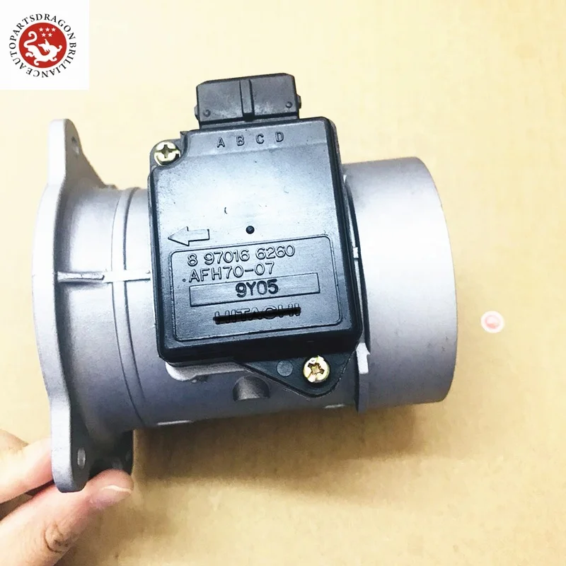 Original Air Flow Meter Mass Flow OEM 8970166260 AFH70-07 AFH7007 Refurbishment of original
Original Air Flow Meter Mass Flow OEM 8970166260 AFH70-07 AFH7007 Refurbishment of original