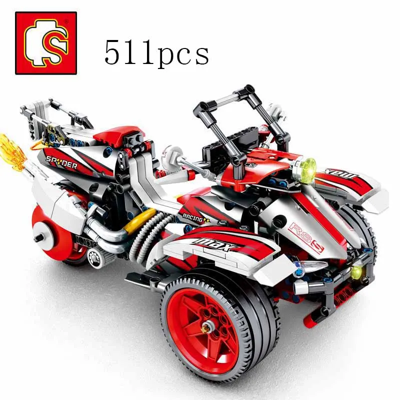 SENBO high-tech 511PCS Bombardier Motor Pull back Racing Motorcycle set Model Building Block Toys For Children
SENBO high-tech 511PCS Bombardier Motor Pull back Racing Motorcycle set Model Building Block Toys For Children