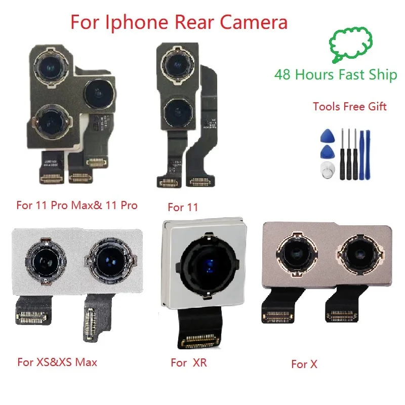 Replacement part For Iphone X Back Rear Camera ForDual Back Rear Camera Compatible with iPhone X 5.8 inch Autofocus 12 MP
Replacement part For Iphone X Back Rear Camera ForDual Back Rear Camera Compatible with iPhone X 5.8 inch Autofocus 12 MP