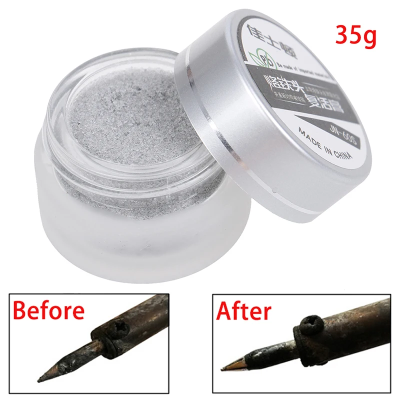 Electrical Soldering Iron Tip Refresher solder Cream Clean Paste for Oxide Solder Iron Tip Head Resurrection Oxidative cleaning
Electrical Soldering Iron Tip Refresher solder Cream Clean Paste for Oxide Solder Iron Tip Head Resurrection Oxidative cleaning