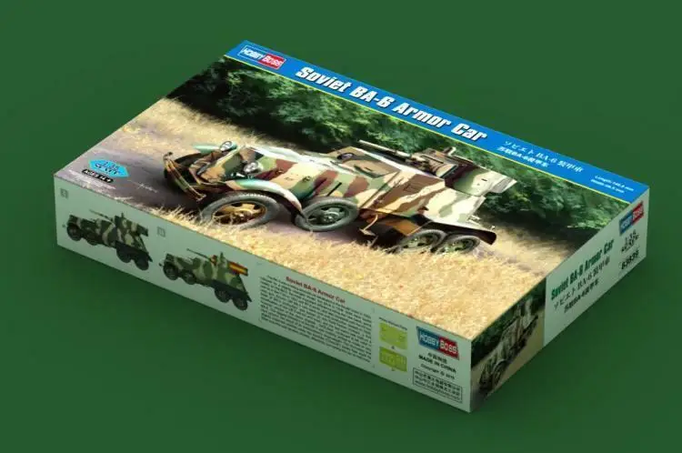 HobbyBoss модель 83839 1/35 советского BA-6 Броня автомобиля модель от hobby boss kit
HobbyBoss модель 83839 1/35 советского BA-6 Броня автомобиля модель от hobby boss kit
