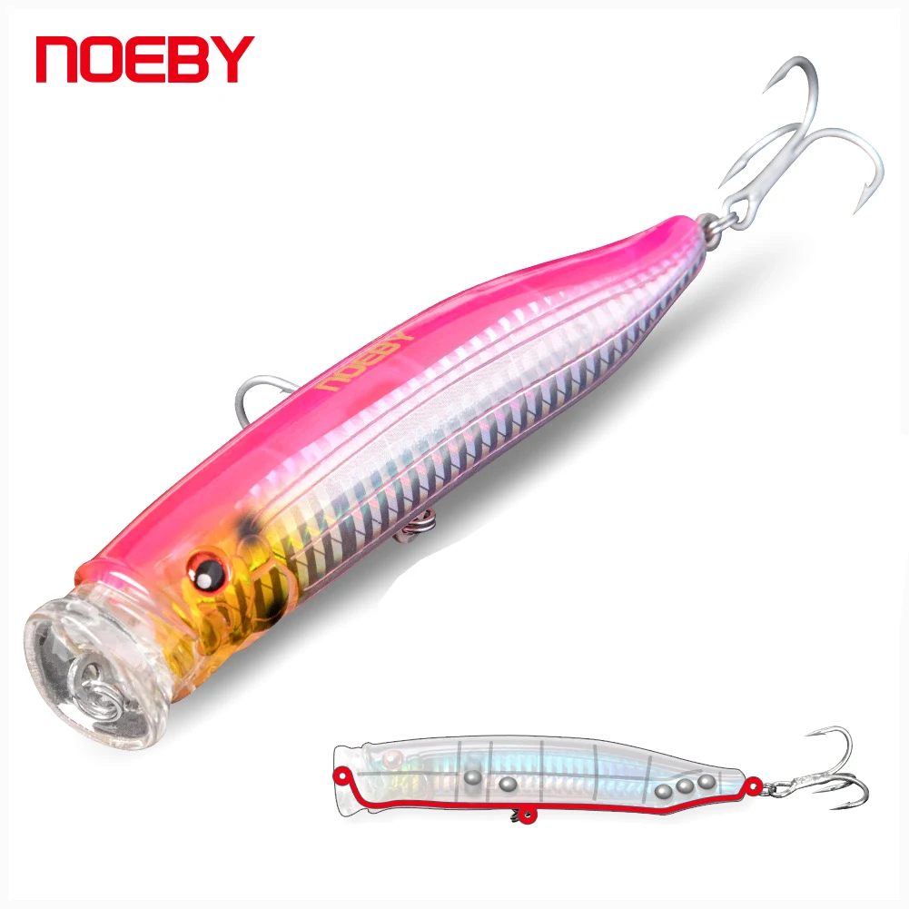 Наружная снасть NOEBY 100 мм/19 г 120 мм/29 г, Поппер для искусственных элементов NBL9246
Наружная снасть NOEBY 100 мм/19 г 120 мм/29 г, Поппер для искусственных элементов NBL9246