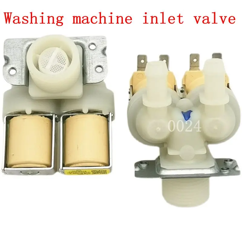 Samsung drum washing machine inlet valve solenoid valve parts DC62-00024F WF1600WCW WW90H7410EX
Samsung drum washing machine inlet valve solenoid valve parts DC62-00024F WF1600WCW WW90H7410EX