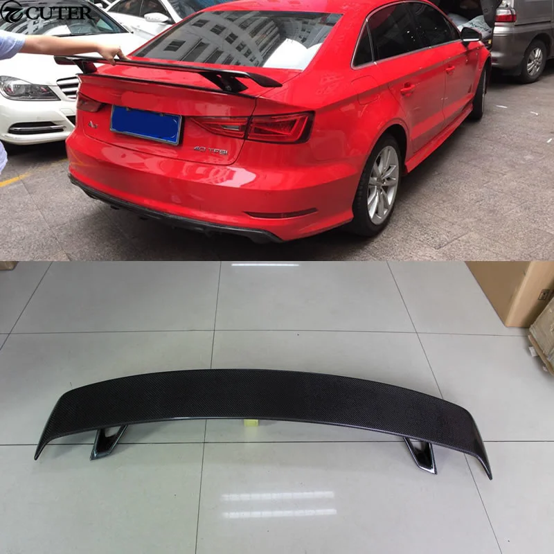 Universal Sedan Carbon Fiber Rear Trunk Spoiler Wings for Audi Tt A1 A3 A4 A5 A6 A7 All 07-18
Universal Sedan Carbon Fiber Rear Trunk Spoiler Wings for Audi Tt A1 A3 A4 A5 A6 A7 All 07-18
