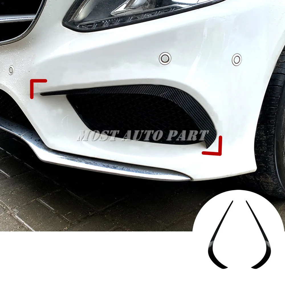 ABS Exterior Front Bumper Spoiler Air Vent Cover Trim For Mercedes Benz E-Class W212 AMG Line 2013-2015 Carbon Fiber Look/Black
ABS Exterior Front Bumper Spoiler Air Vent Cover Trim For Mercedes Benz E-Class W212 AMG Line 2013-2015 Carbon Fiber Look/Black