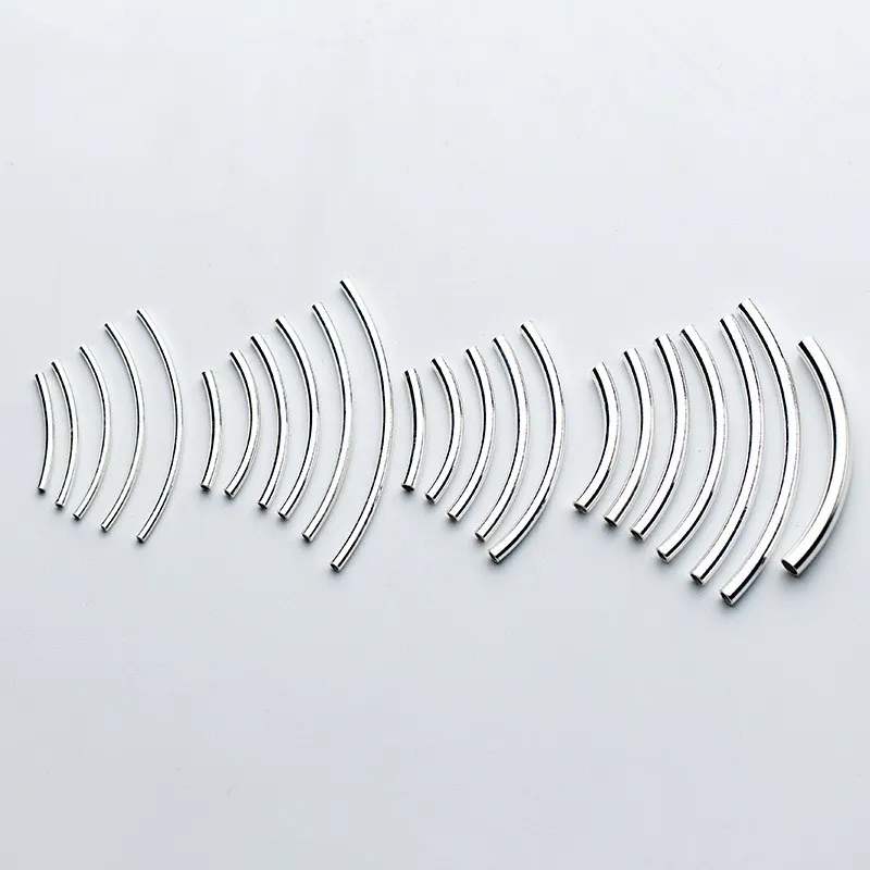 Lo Paulina Solid Sterling Silver tube beads 3.0mm Diameter 25~50mm for jewelry making S925 findings
Lo Paulina Solid Sterling Silver tube beads 3.0mm Diameter 25~50mm for jewelry making S925 findings