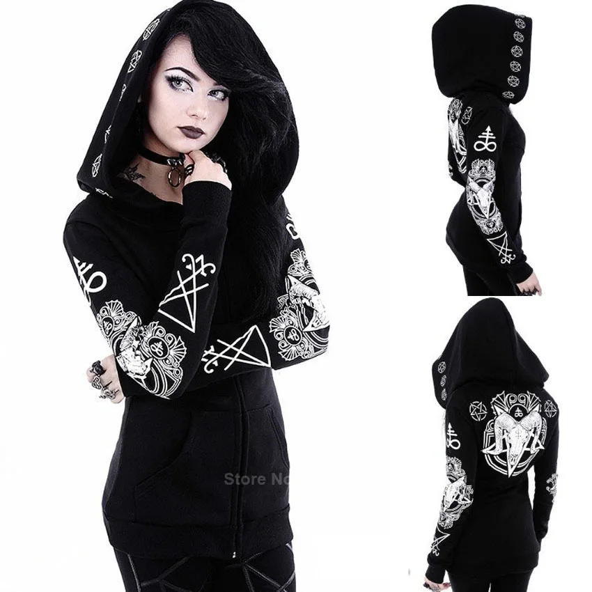 Steampunk Gothic Style Women Medieval Hooded Jacket Black Witch Renaissance Halloween Carnival Cosplay Clothing Hoodies
Steampunk Gothic Style Women Medieval Hooded Jacket Black Witch Renaissance Halloween Carnival Cosplay Clothing Hoodies