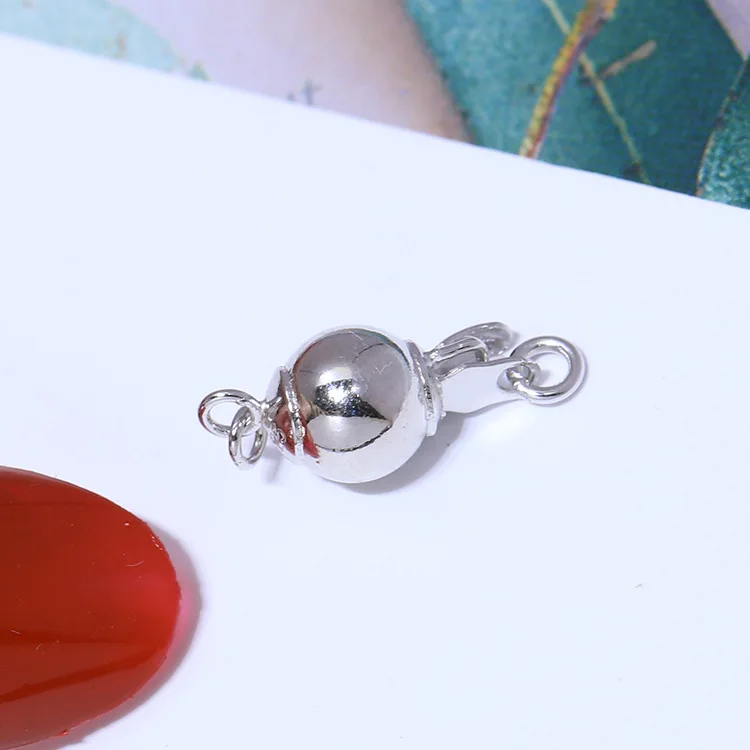Hot Ball Design 925 Sterling Silver Wholesale Necklace Bracelet Clasps and Hooks Jewelry Accessory Parts Settings, 3pcs/lot
Hot Ball Design 925 Sterling Silver Wholesale Necklace Bracelet Clasps and Hooks Jewelry Accessory Parts Settings, 3pcs/lot