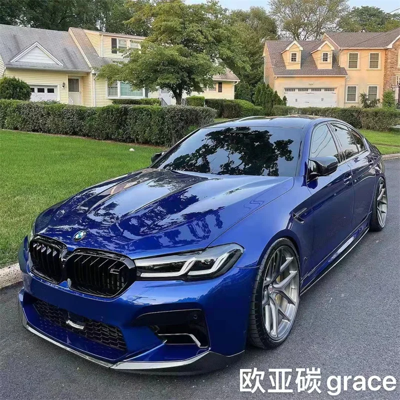 High Quality Real Carbon Fiber Front Bumper Lip Fits For BMW M5 F90 Late Stage Double-Sided Carbon Fiber Front Bumper Lip 2021
High Quality Real Carbon Fiber Front Bumper Lip Fits For BMW M5 F90 Late Stage Double-Sided Carbon Fiber Front Bumper Lip 2021
