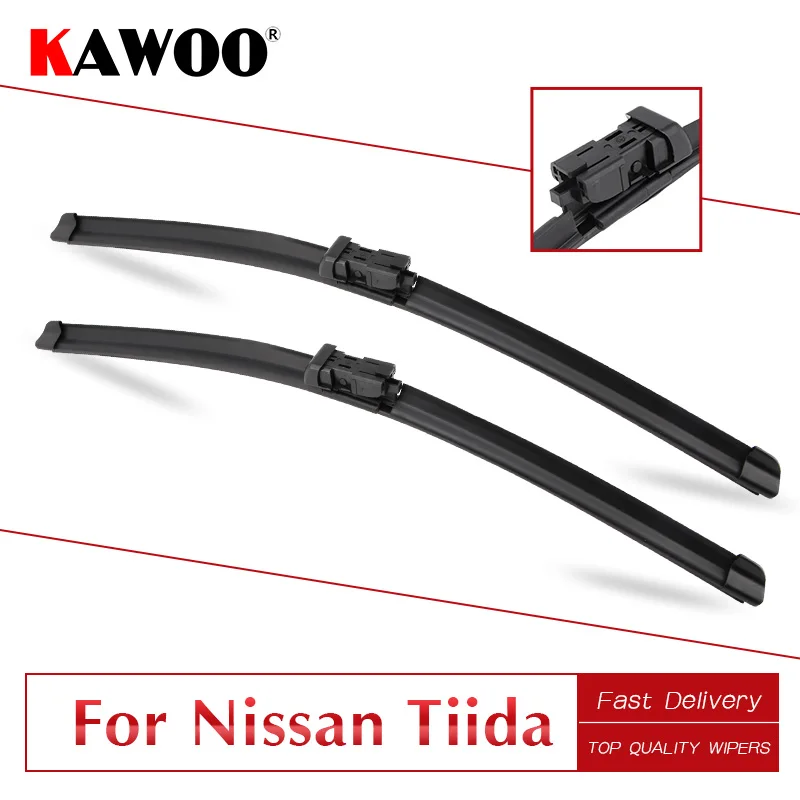 KAWOO For Nissan Tiida C11/C12/C13 Car Wipers Blades 2004 2005 2006 2007 2008 2009 2010 2011 2012 2013 2014 2015 2016 2017 2018
KAWOO For Nissan Tiida C11/C12/C13 Car Wipers Blades 2004 2005 2006 2007 2008 2009 2010 2011 2012 2013 2014 2015 2016 2017 2018