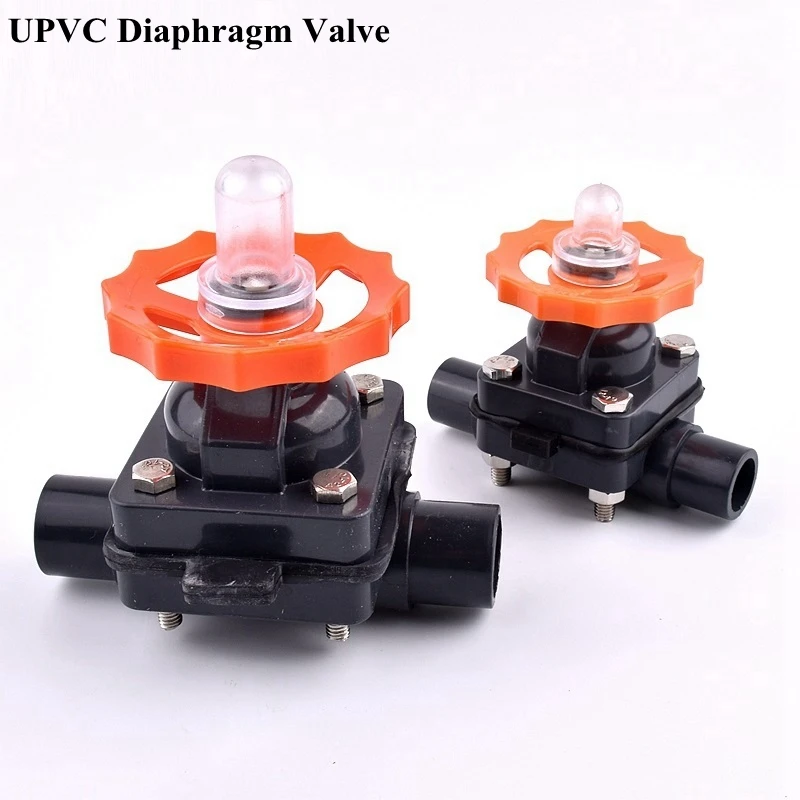 1pc 20~160mm UPVC Diaphragm Valve Aquarium Fish Tank Control Gate Valve Garden Watering Irrigation System Water Pipe Connector
1pc 20~160mm UPVC Diaphragm Valve Aquarium Fish Tank Control Gate Valve Garden Watering Irrigation System Water Pipe Connector