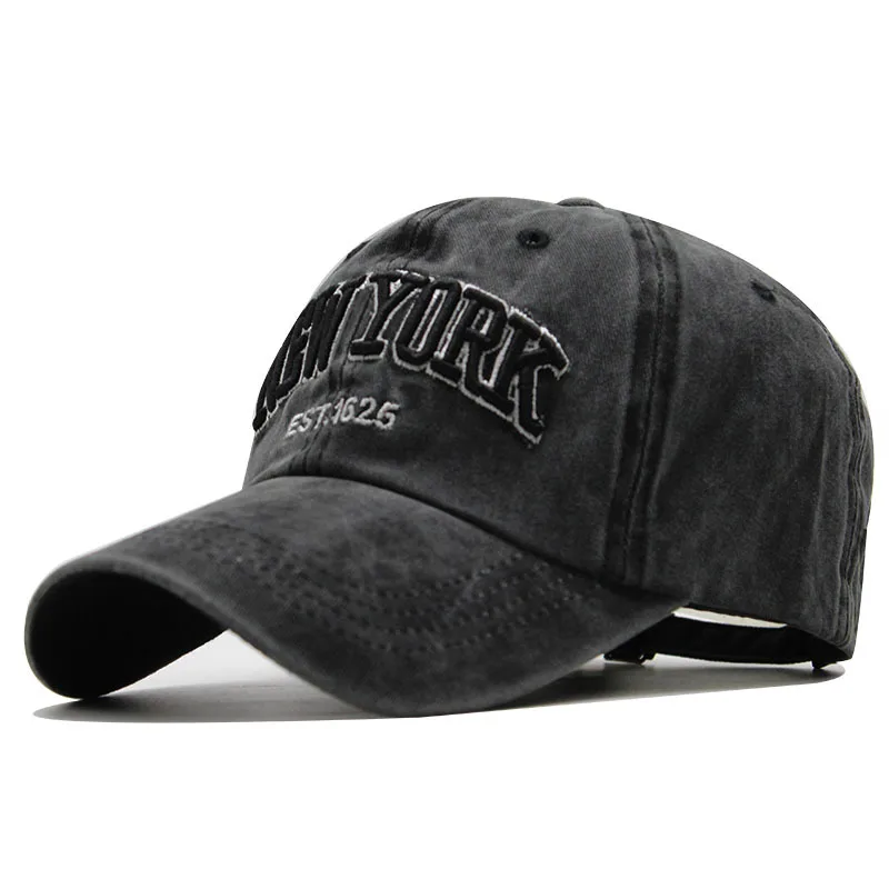 Sand washed 100% cotton baseball cap hat for women men vintage dad hat NEW YORK embroidery letter outdoor sports caps
Sand washed 100% cotton baseball cap hat for women men vintage dad hat NEW YORK embroidery letter outdoor sports caps