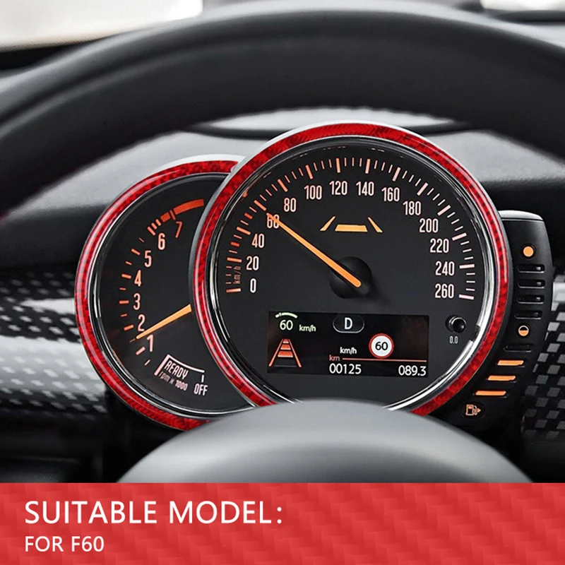 Carbon Fiber for Mini Cooper Sticker Countryman F60 Interior Decoration Decal Car Center Console Rings Speedometer Sticker Trim
Carbon Fiber for Mini Cooper Sticker Countryman F60 Interior Decoration Decal Car Center Console Rings Speedometer Sticker Trim