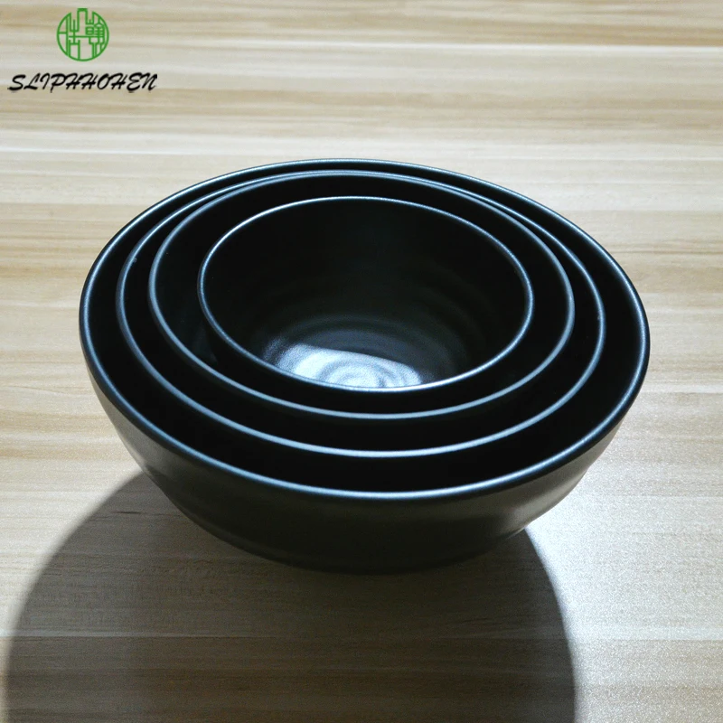 A5 Melamine Imitation Porcelain Screw Thread Round Bowl Black Frost Dining Room Tableware Restaurant Rice Bowl
A5 Melamine Imitation Porcelain Screw Thread Round Bowl Black Frost Dining Room Tableware Restaurant Rice Bowl