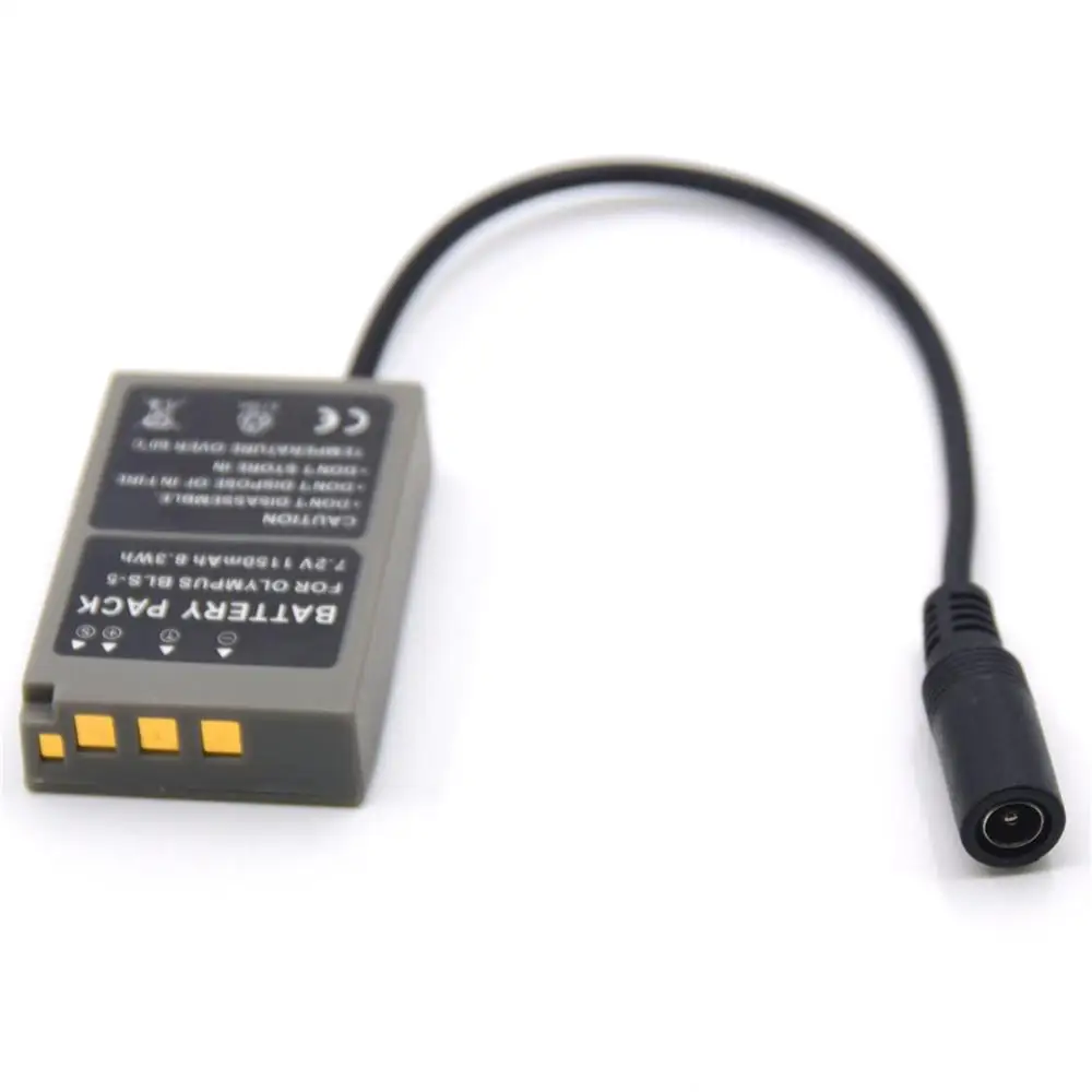 PS-BLS-5 Фиктивная батарея BLS-5 Соединитель постоянного тока для Olympus 1S 1S E-PL2 E-PL5 E-PL7 E-PL7 E-PM 2 E-M10 E-M10 Mark II Цифровая камера
PS-BLS-5 Фиктивная батарея BLS-5 Соединитель постоянного тока для Olympus 1S 1S E-PL2 E-PL5 E-PL7 E-PL7 E-PM 2 E-M10 E-M10 Mark II Цифровая камера