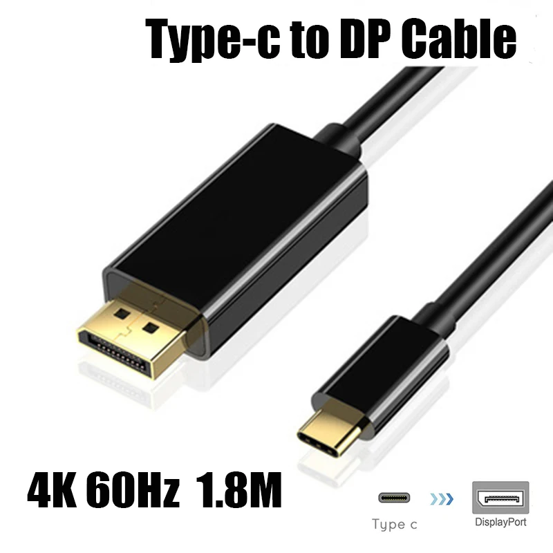 Type-C to DP 4K60HZ HD Cable USB3.1 USB-C Notebook to DisplayPort HD Extend Adapter for PC Display Laptop Projector
Type-C to DP 4K60HZ HD Cable USB3.1 USB-C Notebook to DisplayPort HD Extend Adapter for PC Display Laptop Projector