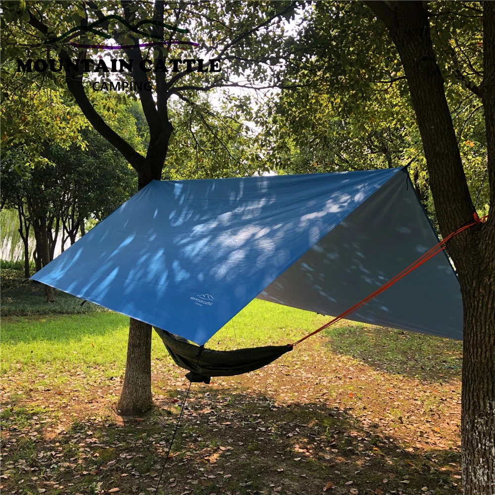 Outdoor 300x300m Camping Tarp 210D oxford Rainfly Silver Coating Sun Shelter For Hiking Adventure
Outdoor 300x300m Camping Tarp 210D oxford Rainfly Silver Coating Sun Shelter For Hiking Adventure