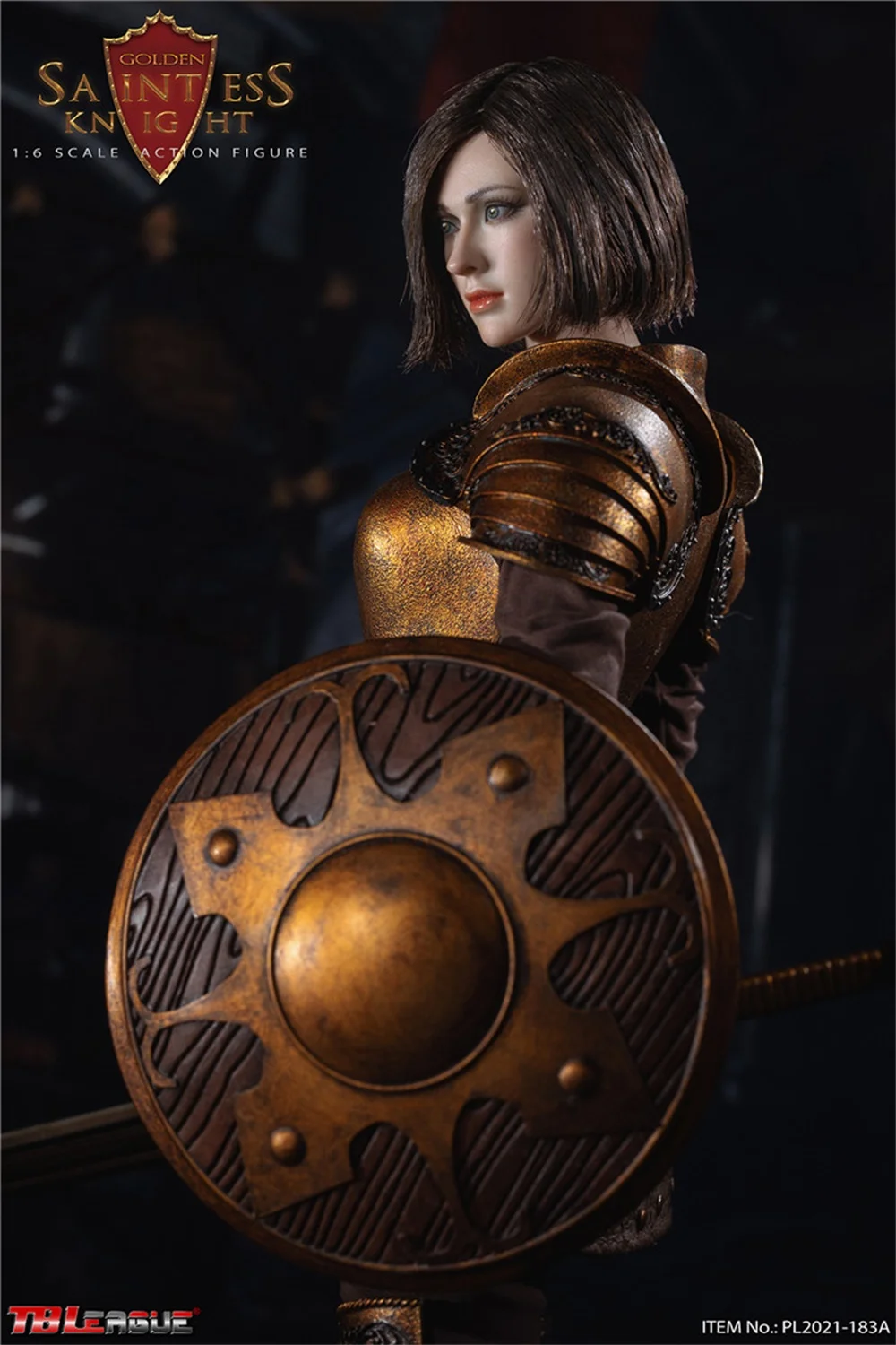 Золотая версия 1/6 TBLeague PL2021-183A Saintess Knight, винтажная старая боевая модель с круглым щитом для компонента сцены
Золотая версия 1/6 TBLeague PL2021-183A Saintess Knight, винтажная старая боевая модель с круглым щитом для компонента сцены