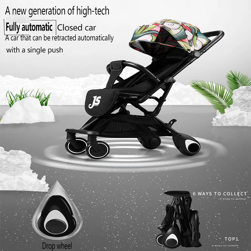 Baby Stroller Can Sit And Recline Baby Strollers Lightweight Foldable Two Way High Landscape Shock Absorber Babys Stroller
Baby Stroller Can Sit And Recline Baby Strollers Lightweight Foldable Two Way High Landscape Shock Absorber Babys Stroller