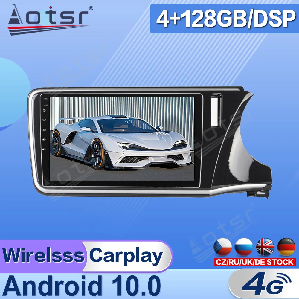 Android 10.0 For Honda City 2014 - 2019 Car Radio Multimedia Video Player PX6 Navigation GPS 2 Din Stereo Receiver Head Unit DSP
Android 10.0 For Honda City 2014 - 2019 Car Radio Multimedia Video Player PX6 Navigation GPS 2 Din Stereo Receiver Head Unit DSP