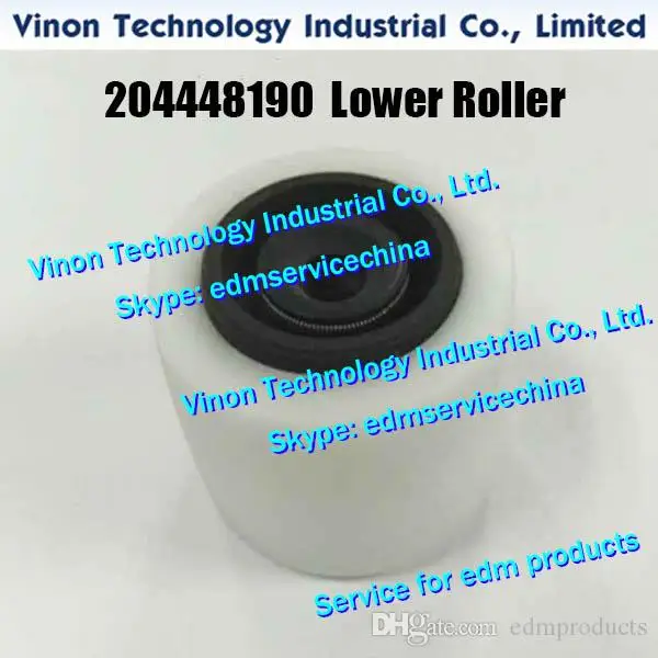 204448190 EDM Lower Roller C410 Ø28xØ6x24mm for ROBOFIL 100,200, 400,600,1020,2020 Charmilles 204.448.190, 444.819.0 Tension
204448190 EDM Lower Roller C410 Ø28xØ6x24mm for ROBOFIL 100,200, 400,600,1020,2020 Charmilles 204.448.190, 444.819.0 Tension