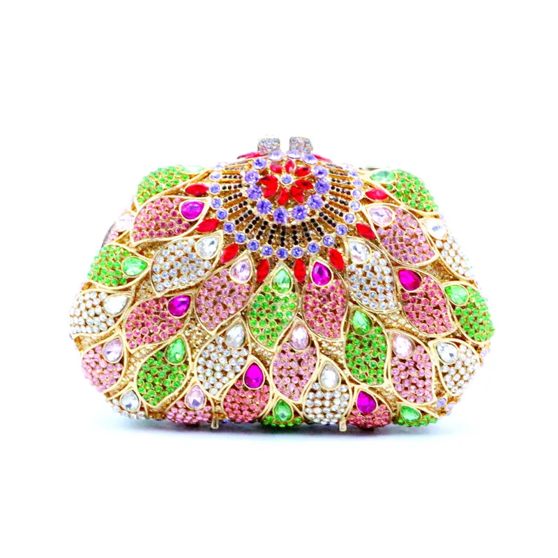 New Fashion Red Lady Crossbody Handbag Crystal Flower Wallet Evening Bride Bag For Diamond Clutches Purses
New Fashion Red Lady Crossbody Handbag Crystal Flower Wallet Evening Bride Bag For Diamond Clutches Purses