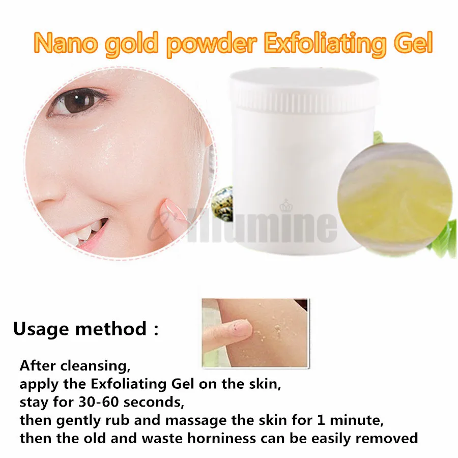 Nano Gold Powder Exfoliating Gel Dead Skin Body Face Scrubs oil Removing Blackhead Cosmetics Oem1000g
Nano Gold Powder Exfoliating Gel Dead Skin Body Face Scrubs oil Removing Blackhead Cosmetics Oem1000g
