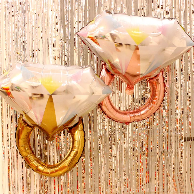 Wedding Decorations Rose Gold Diamond Ring Balloon Bachelorette Party Team Bride To Be Letter Foil Balloons Bridal Shower Favor
Wedding Decorations Rose Gold Diamond Ring Balloon Bachelorette Party Team Bride To Be Letter Foil Balloons Bridal Shower Favor