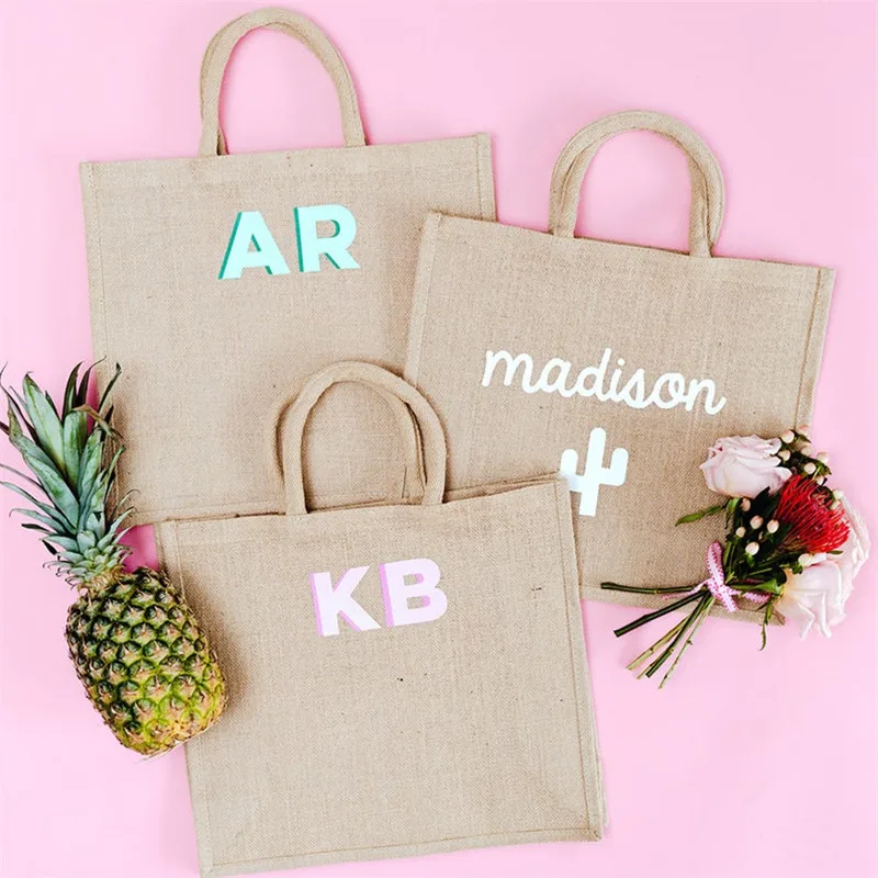 Custom wedding bridesmaid proposal gift bags Jute Tote,Bridesmaid Beach Totes Bags,Bridal Beach Tote Bag
Custom wedding bridesmaid proposal gift bags Jute Tote,Bridesmaid Beach Totes Bags,Bridal Beach Tote Bag