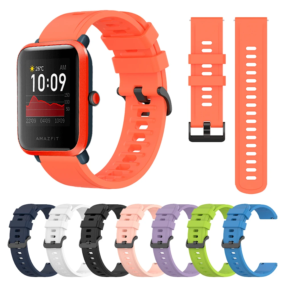 For Amazfit Bip S Silicone Strap Wrist Band ремешок For Huami Amazfit GTS Bip lite Replaceable accessories Watchband Bracelet
For Amazfit Bip S Silicone Strap Wrist Band ремешок For Huami Amazfit GTS Bip lite Replaceable accessories Watchband Bracelet