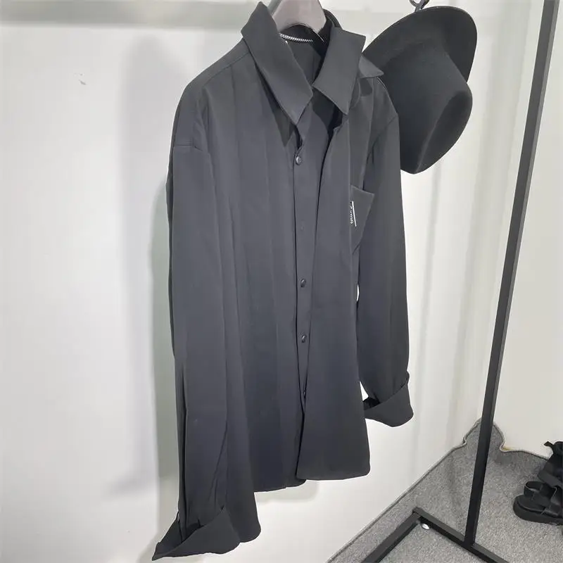 Men's Long Sleeve Shirt Spring And Autumn New Personality Holiday Two Harajuku High Street Casual Loose Large Size Shirt
Men's Long Sleeve Shirt Spring And Autumn New Personality Holiday Two Harajuku High Street Casual Loose Large Size Shirt