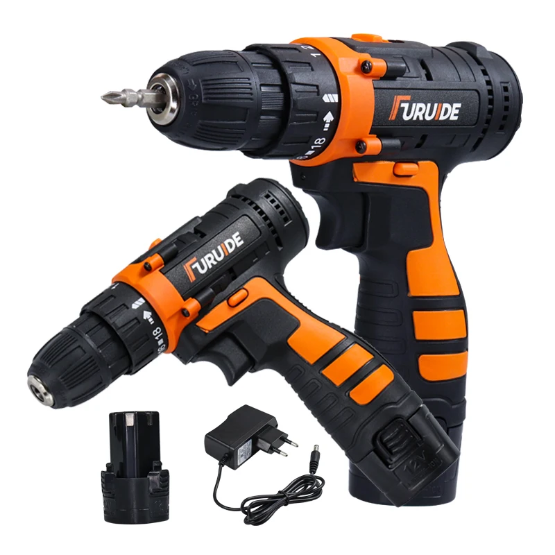 LUCHSHIY Electric Drill Lithium-Ion Battery Impact Drill Mini Wireless Power Tool Multifunction Electric Screwdriver Home DIY
LUCHSHIY Electric Drill Lithium-Ion Battery Impact Drill Mini Wireless Power Tool Multifunction Electric Screwdriver Home DIY