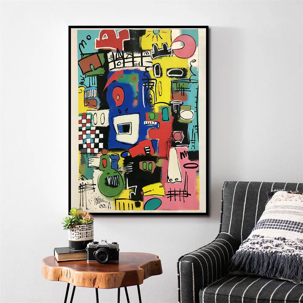 Graffiti Pop Art Abstract Pattern Paintings Poster On Canvas Modern Wall Artwork Print Picture For Living Room Home Decoration
Graffiti Pop Art Abstract Pattern Paintings Poster On Canvas Modern Wall Artwork Print Picture For Living Room Home Decoration