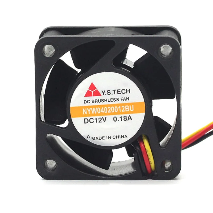 NYW04020012BU 40 мм 4 см чехол Вентилятор охлаждения DC 12V для Y. S.tech 4 см 40X40X20mm 0.18a 3P Вентилятор охлаждения
NYW04020012BU 40 мм 4 см чехол Вентилятор охлаждения DC 12V для Y. S.tech 4 см 40X40X20mm 0.18a 3P Вентилятор охлаждения