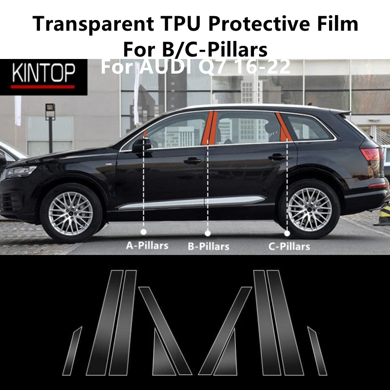 Для AUDI Q7 16-22 B/C-Pillar прозрачная фотопленка для ремонта от царапин
Для AUDI Q7 16-22 B/C-Pillar прозрачная фотопленка для ремонта от царапин