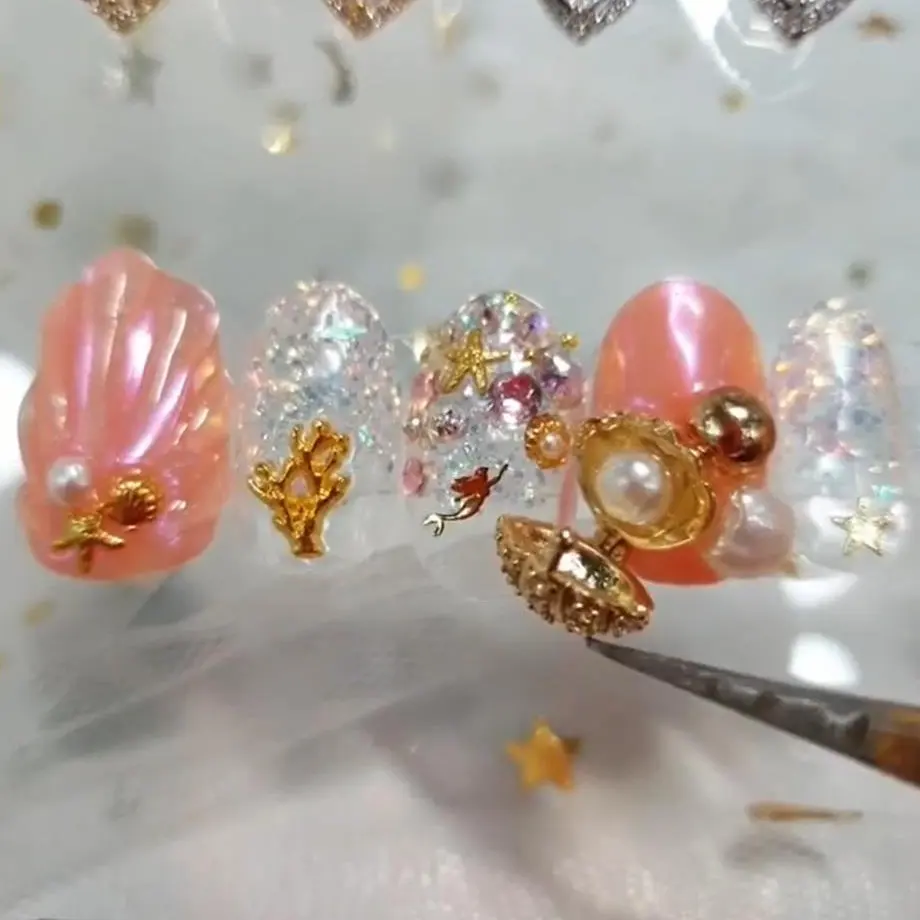 5pcs/lot 3D Luxury Shell Pearl Nail Art Zircon Rhinestones Gems Decorations Alloy Kawaii Accessories Nails Supplies Charms
5pcs/lot 3D Luxury Shell Pearl Nail Art Zircon Rhinestones Gems Decorations Alloy Kawaii Accessories Nails Supplies Charms