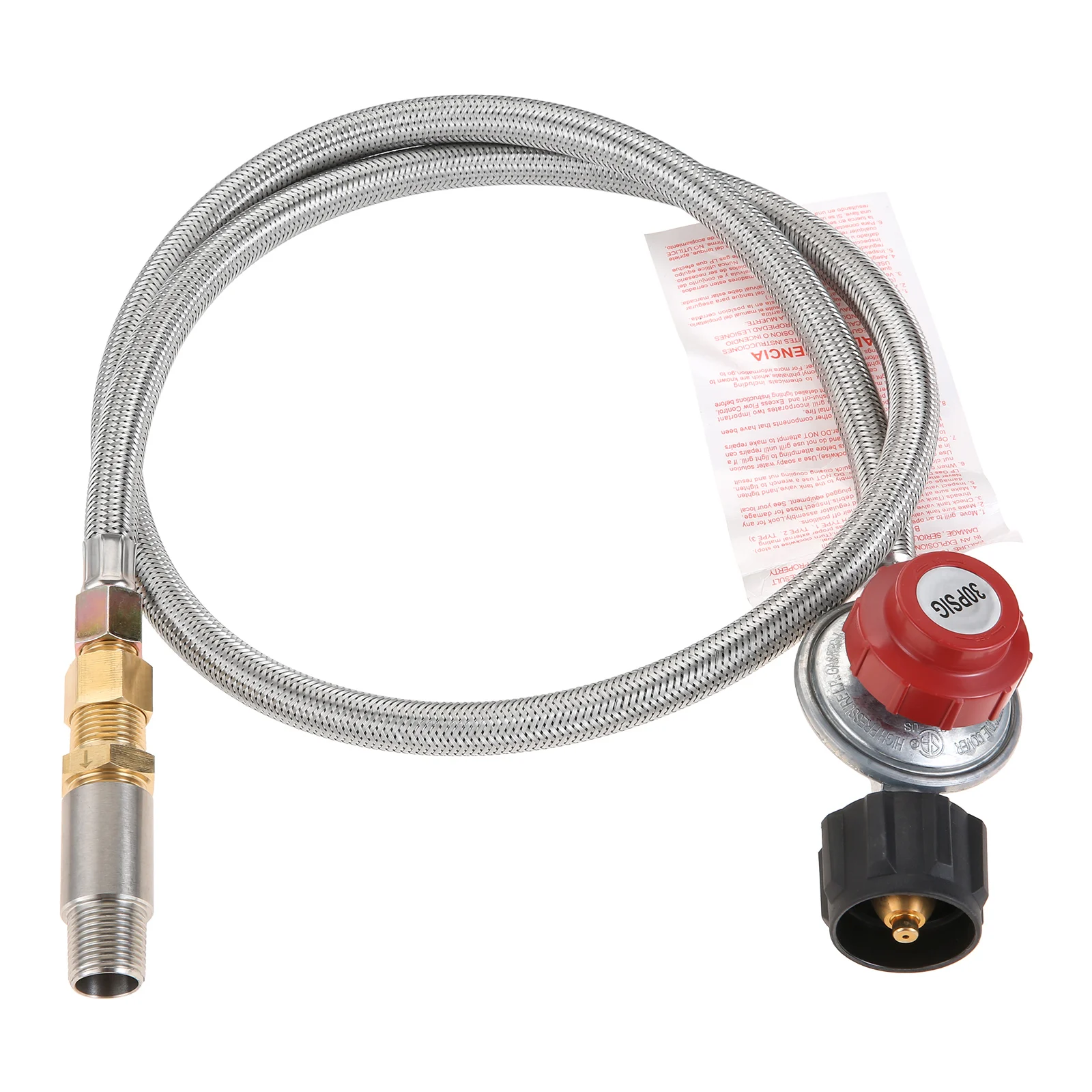 Propane Gas Grill Fire Pit Stove Range Regulator Brass Tube Fitting 3/4" Flare 1/2" Female Pipe & 1/2" Air Mixer Nozzle Valve
Propane Gas Grill Fire Pit Stove Range Regulator Brass Tube Fitting 3/4" Flare 1/2" Female Pipe & 1/2" Air Mixer Nozzle Valve