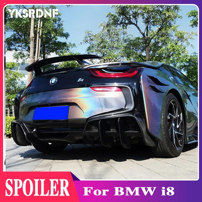 YKSRDNF Car Rear Spoiler Wing for BMW I8 2014 2015 2016 2017 2018 2019 Carbon Fiber Car Spoiler Rear Trunk Wing Boot Lid Lip
YKSRDNF Car Rear Spoiler Wing for BMW I8 2014 2015 2016 2017 2018 2019 Carbon Fiber Car Spoiler Rear Trunk Wing Boot Lid Lip