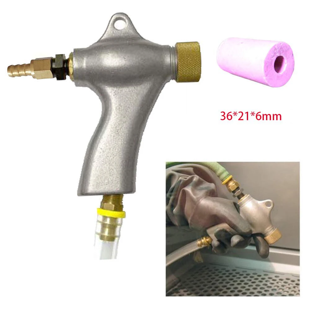 Holdwin Air Spray Sand blast Gun for Sandblaster blasting Tools with One Ceramic Nozzle 6mm Blasting Gun
Holdwin Air Spray Sand blast Gun for Sandblaster blasting Tools with One Ceramic Nozzle 6mm Blasting Gun