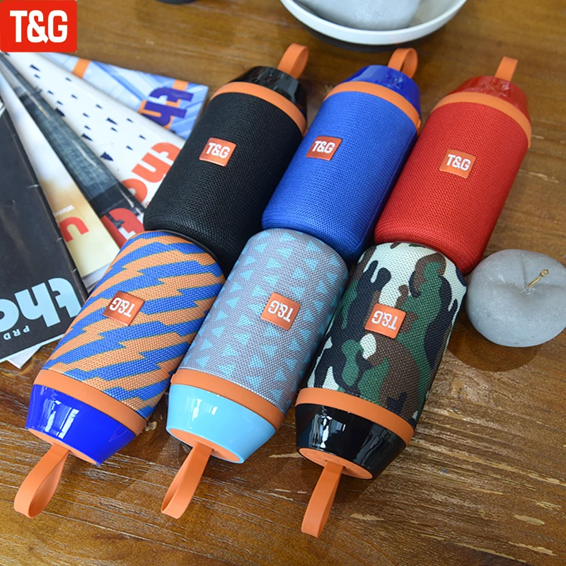 T&G TG104 Bluetooth Speaker Wireless Waterproof Portable Outdoor Loudspeaker Music Player Stereo Speaker FM Radio Built-in Mic
T&G TG104 Bluetooth Speaker Wireless Waterproof Portable Outdoor Loudspeaker Music Player Stereo Speaker FM Radio Built-in Mic