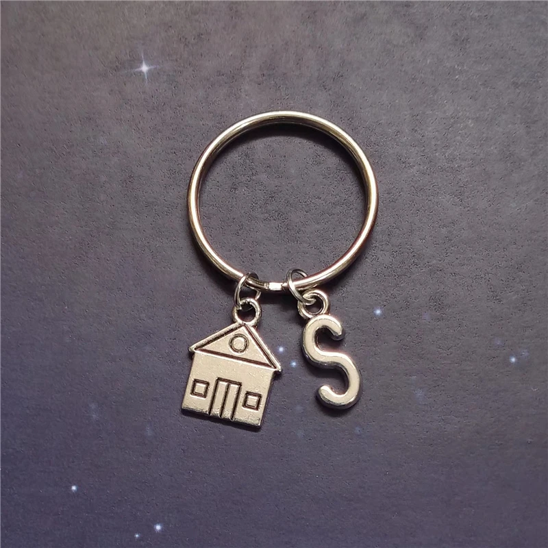 House Key Chain, Family Member Gift, Housewarming Gift, Punk Jewelry, House Jewelry, Dad Mom Gift, Initial Keychain
House Key Chain, Family Member Gift, Housewarming Gift, Punk Jewelry, House Jewelry, Dad Mom Gift, Initial Keychain
