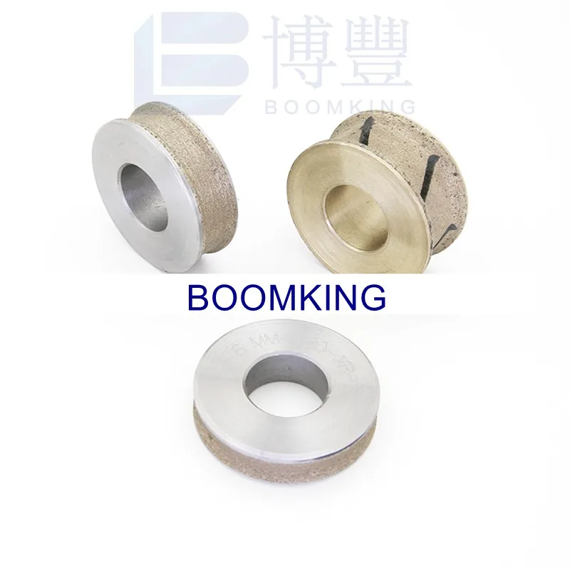Pencil edge or Flat with arris edge Diameter 50*22 - 3/4/5/6/7/8/10/12/15/19 mm Grit 150/180/240# for glass machine
Pencil edge or Flat with arris edge Diameter 50*22 - 3/4/5/6/7/8/10/12/15/19 mm Grit 150/180/240# for glass machine