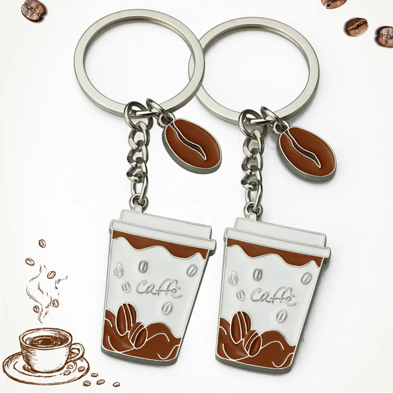 Coffee Cup and Bean Cartoon Key Chains Metal Alloy Car Decor Fashion Jewelry Keyring Backpack Phone Hanging Pendant Trinket
Coffee Cup and Bean Cartoon Key Chains Metal Alloy Car Decor Fashion Jewelry Keyring Backpack Phone Hanging Pendant Trinket